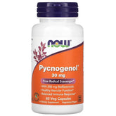 NOW Foods, Pycnogenol, 30 mg, 60 Veg Capsules - GREEN LIFE CYPRUS